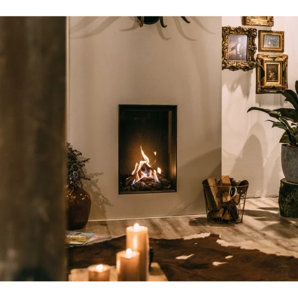 Faber MatriX 450/650 I Gaspejs i sort med fjernbetjening og app-styring