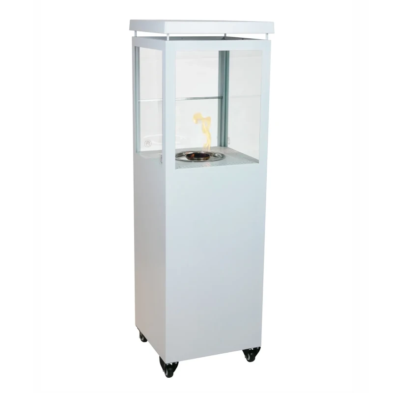 Muztag Premium Fire Paris Hvid Udend&oslash;rs Biopejs