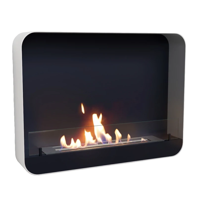 Ohio 80 Hvid Væghængt Biopejs | ScandiFlames – Køb i dag Ohio 80 hvid væghængt biopejs fra ScandiFlames med moderne design