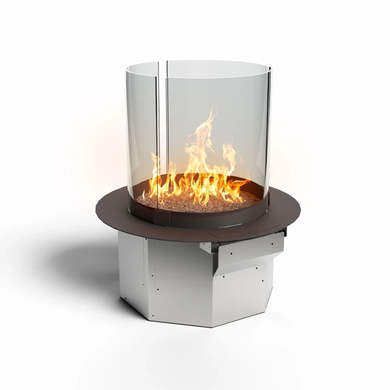 Comet Burner bioethanol pejs med stjerneformet flamme og moderne design