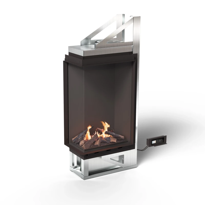 Planika Vitro Left Corner Indbygningsbiopejs | Læs mere her Vitro Left Corner