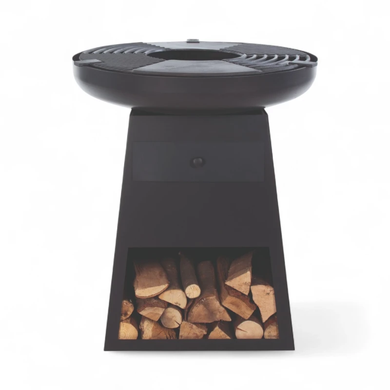 RedFire Havana plancha grill &ndash; sort udend&oslash;rs b&aring;lgrill med 80 cm diameter