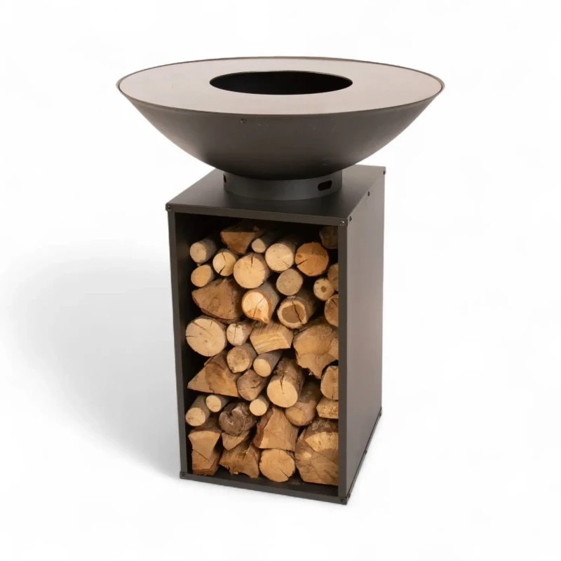 RedFire Onyx &Oslash;80 sort b&aring;lfad med grill og br&aelig;ndeopbevaring