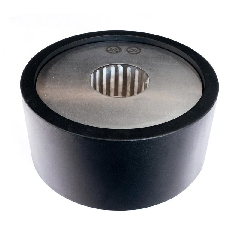 Rund ethanolbr&aelig;nder i br&aelig;ndeovn