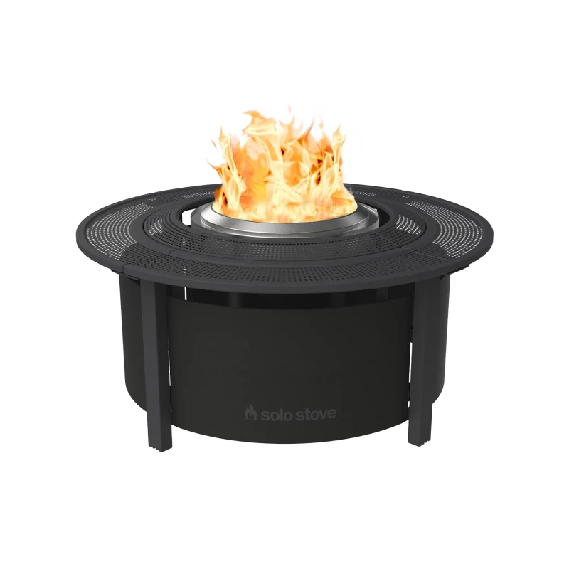 Solo Stove Surround til Ranger og Bonfire &ndash; 360&deg; varmesk&aelig;rm med bordflade i moderne design