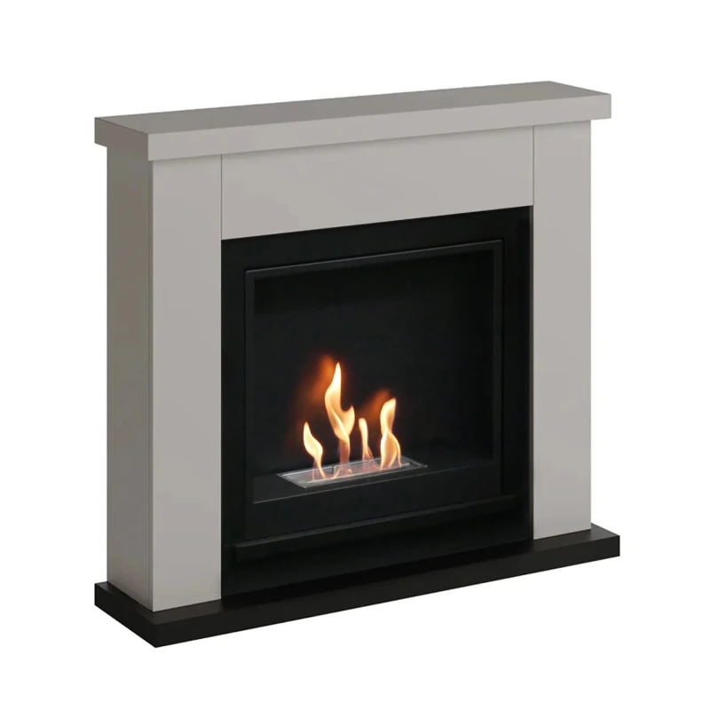 Bestil Frode Beige Biopejs Kamin – Røgfri Varme i Bløde Nuancer Frode Beige Biopejs kamin i bløde, neutrale toner