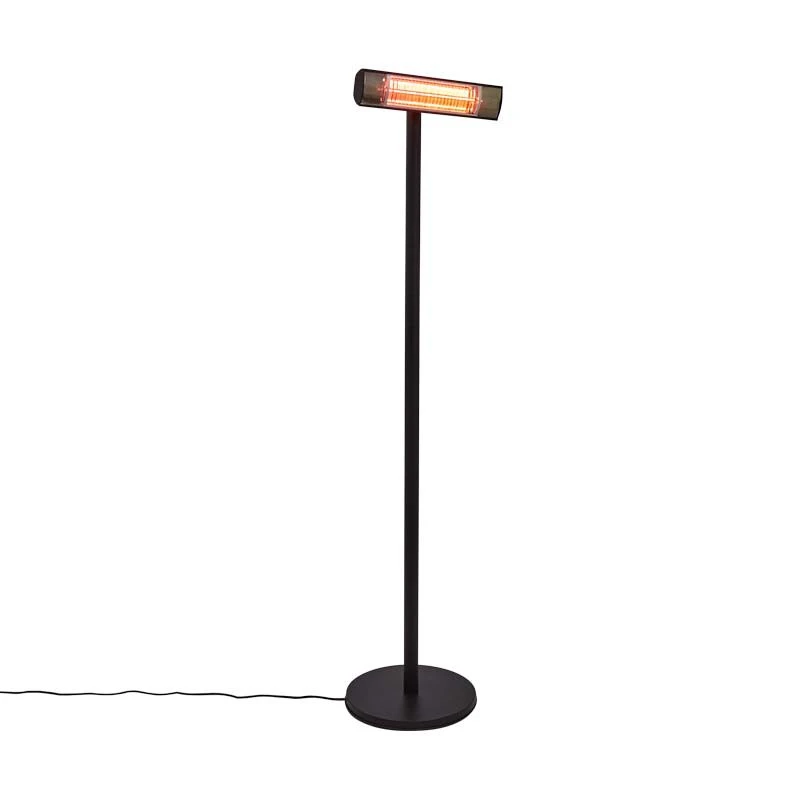 Sort gulvmodel terrassevarmer