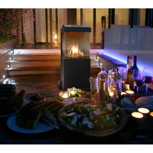 Faber The BUZZ Black fritst&aring;ende udend&oslash;rs gaspejs med sort finish