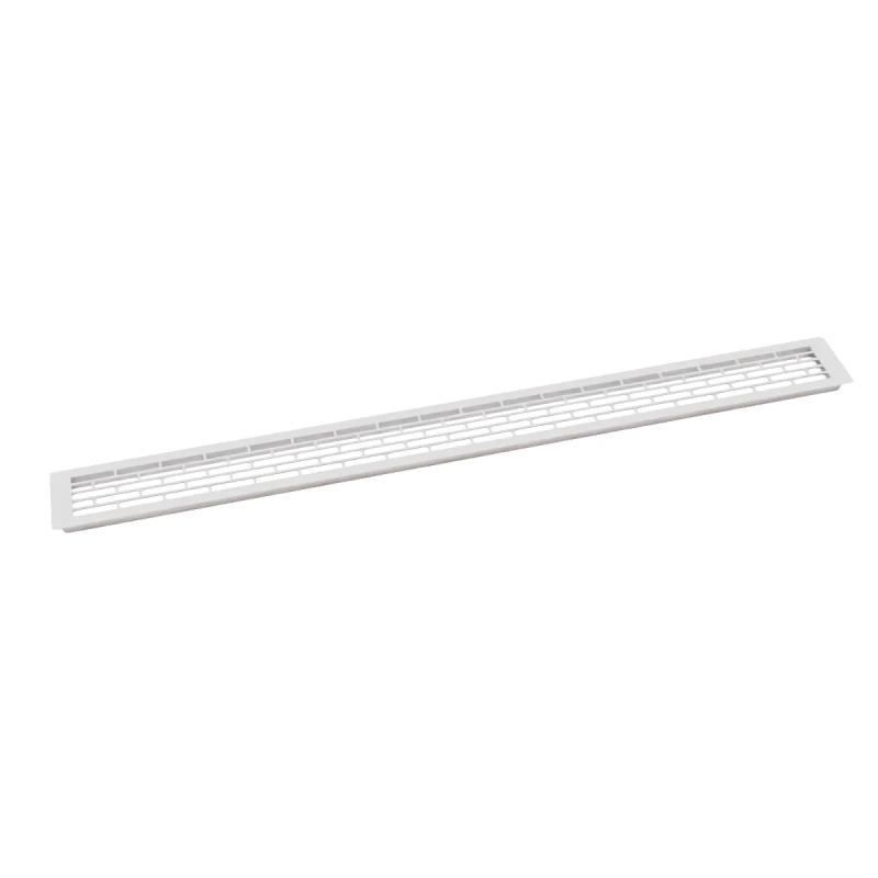 Ventilationsrist Hvid 100 x 9 cm – Ventilationsareal 450 cm² Ventilationsrist Hvid - 100x9 cm med et ventilationsareal 450 cm²