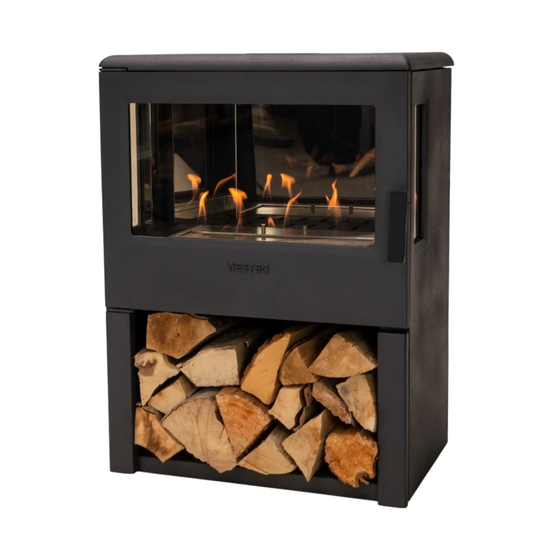 Nobel 75 - Fritst&aring;ende biopejs i sort st&oslash;bejern fra Westbo of Sweden