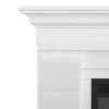 ArtiFlame Albion electric fireplace suite in white with AF23BS insert