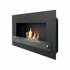 Svart Monima Duo biokamin från danska Nordlys