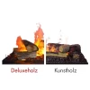 Camino Elettrico Glow Fire Kleist &ndash; Opti-Myst Cassette 600, bianco, 90 cm x 50 cm x 80 cm
