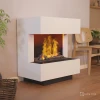 Camino Elettrico Glow Fire Kleist &ndash; Opti-Myst Cassette 600, bianco, 90 cm x 50 cm x 80 cm