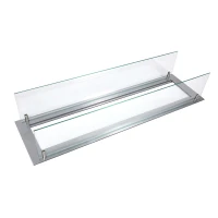 Inbouwprofiel voor 100 cm handmatige bio-ethanol brander