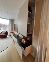 Planika Forma Driezijdige inbouw bio-ethanol haard met Prime Fire brander