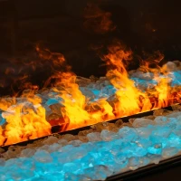 Faber e-Matrix Linear 1300-400 I Wijd en dun waterdamp haard