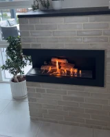 Een linkse bio-ethanol inbouw hoekhaard