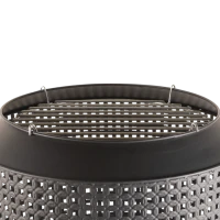 Midland bålkurv med rist