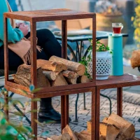 Houten opberg box Hodr 50 cm