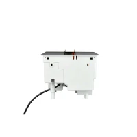 Waterdamphaard inzetstuk met sierhout