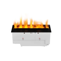 Waterdamphaard inzetstuk met sierhout