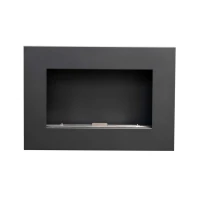 Murus 800 mm Brede, zwarte biohaard voor montering aan de muur.