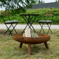 Oman cortenstaal vuurkorf &Oslash;60