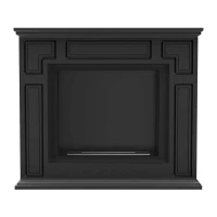 Croydon witte vrijstaande biohaard met 0,75 liter brander