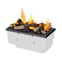 Waterdamphaard inzetstuk met sierhout