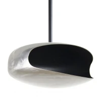 Staal UFO-60 plafond hangende bioethanol haard