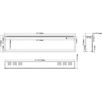 Aflamo Royal 3D 160 cm Elektrische Haard