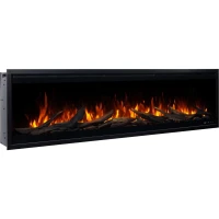 Royal Pro Elektrische Wandhaard - Zwart - 180 cm