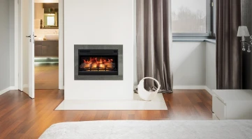 LED 3D inbouw haard elektrisch - 60 cm