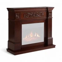 Toscaanse Schouwombouw &ndash; Roodbruin (Alleen Frame)