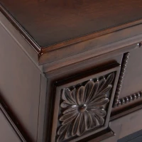 Toscaanse Schouwombouw &ndash; Roodbruin (Alleen Frame)