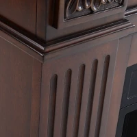 Toscaanse Schouwombouw &ndash; Roodbruin (Alleen Frame)