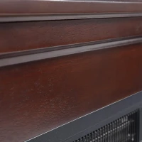 Toscaanse Schouwombouw &ndash; Roodbruin (Alleen Frame)