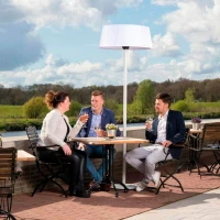 Artix 2100 Watt terrasverwarming in wit