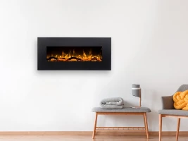 Avon zwart elektrische haard