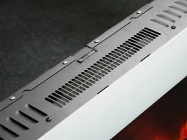 Azurite 127 cm - Witte elektrische haard wandhaard