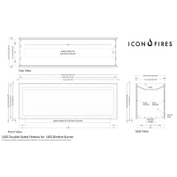 Slimline Firebox 1650 Icon Fires