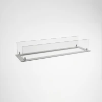 Inbouwprofiel voor 80 cm handmatige bio-ethanol brander