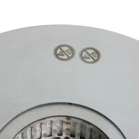 35 cm ronde bio-ethanol brander voor buiten