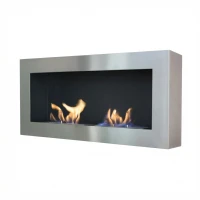 Grote stalen muur-hangende biohaard