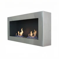 Grote stalen muur-hangende biohaard