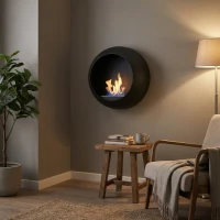 CACH Fires Colorado ronde bio-ethanol wandhaard met mooie ronding