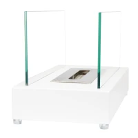 Kleine tafel biohaard die zowel binnen als buiten kan worden gebruikt, en eenvoudig te verplaatsen is. Brandtijd 1-2 uur.