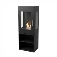 Cheyenne -  Vrijstaande Bio-ethanol Haard in Houtkachel-style