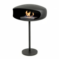 UFO-60 zwart met voetstuk | Hein & Haugaard